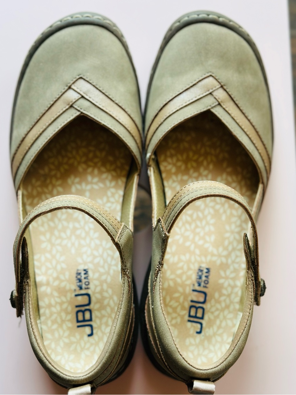 Jambu (JBU) Tan Mary Janes Shoes 6.5 - Picture 2 of 9